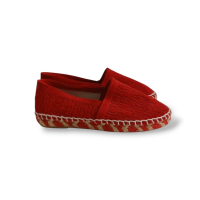 Alpargatas Carolina Herrera Infantil Suede Vermelha - 25 Alpargatas Carolina Herrera Infantil Suede Vermelha - 25