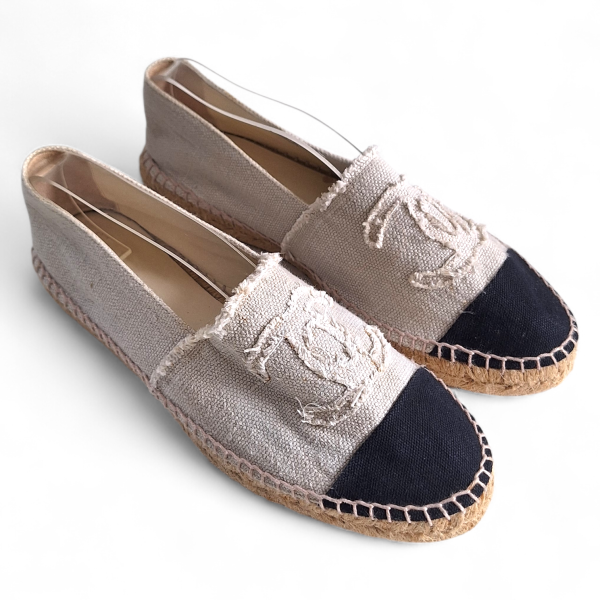 Alpargata Chanel Bicolor - 38