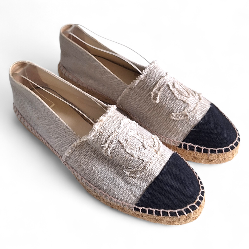 Alpargata Chanel Bicolor - 38