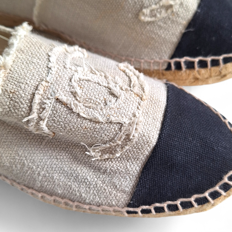 Alpargata Chanel Bicolor - 38