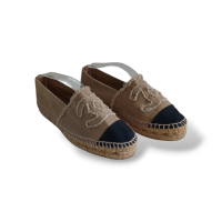 Alpargata Chanel Bege e Marinho - 33