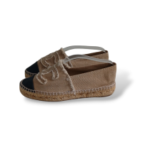 Alpargata Chanel Bege e Marinho - 33