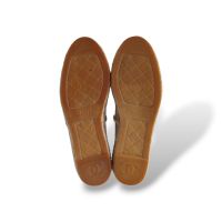 Alpargata Chanel Bege e Marinho - 33