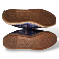 Alpargata Chanel CC Azul-36