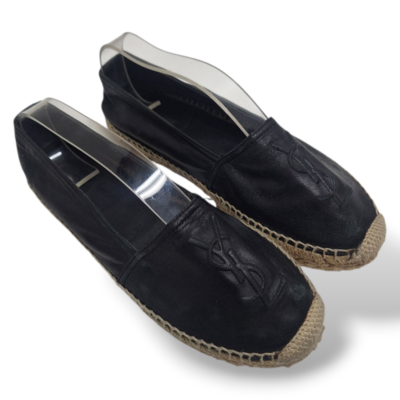Alpargata Yves Saint Laurent Preta - 35 Alpargata Yves Saint Laurent Preta - 35