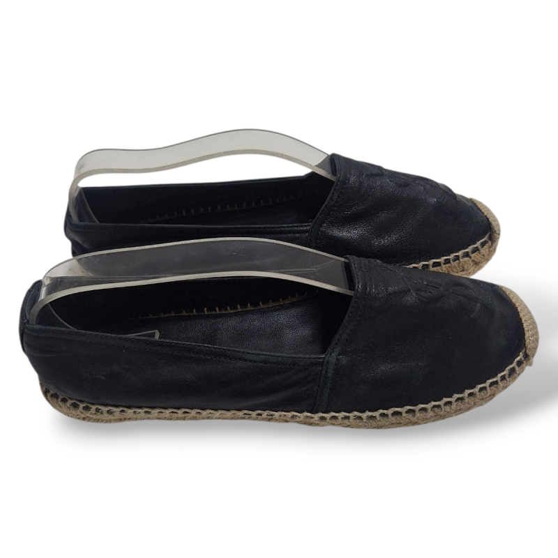 Alpargata Yves Saint Laurent Preta - 35 Alpargata Yves Saint Laurent Preta - 35