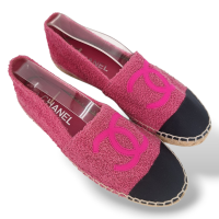 Alpargatas Chanel Pink Atoalhada-35