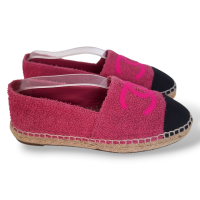 Alpargatas Chanel Pink Atoalhada-35