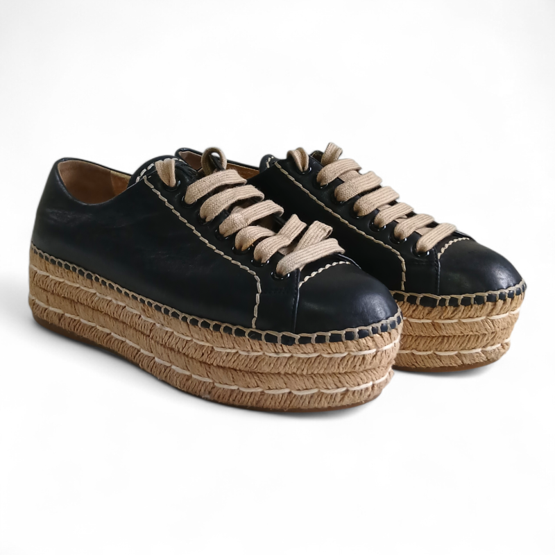Espadrille Prada Preta
