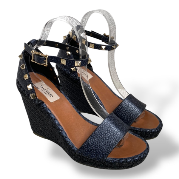 Anabela Valentino Rockstud Azul Marinho - 35
