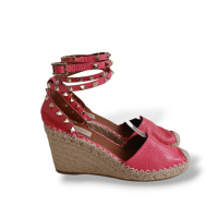Anabela Valentino Rockstud Rosa Chiclete - 36