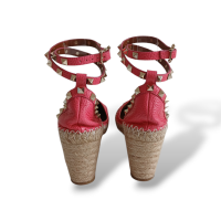 Anabela Valentino Rockstud Rosa Chiclete - 36