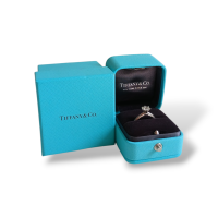 Aliança Tiffany & Co. Brilhante Prata .86CT - 14 Aliança Tiffany & Co. Brilhante Prata .86CT - 14