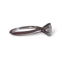 Aliança Tiffany & Co. Brilhante Prata .86CT - 14 Aliança Tiffany & Co. Brilhante Prata .86CT - 14