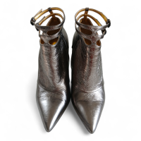 Ankle Boot Bottega Veneta Prata-38