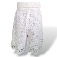 Bermuda Zimmermann Renda Branca-36