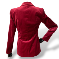 Blazer Cris Barros Veludo Vinho-38
