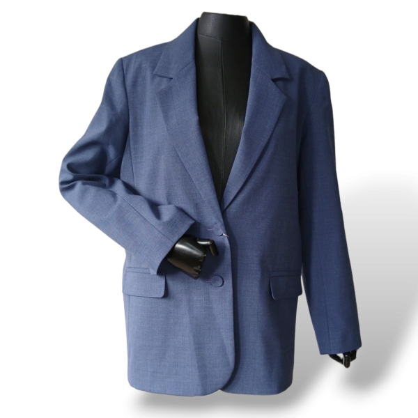 Blazer NK Store Tecido Azul - 42