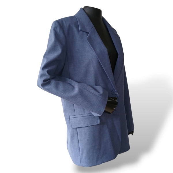 Blazer NK Store Tecido Azul - 42