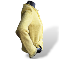 Casaco Prada Chenille Amarelo - 38