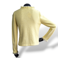 Casaco Prada Chenille Amarelo - 38
