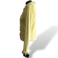 Casaco Prada Chenille Amarelo - 38