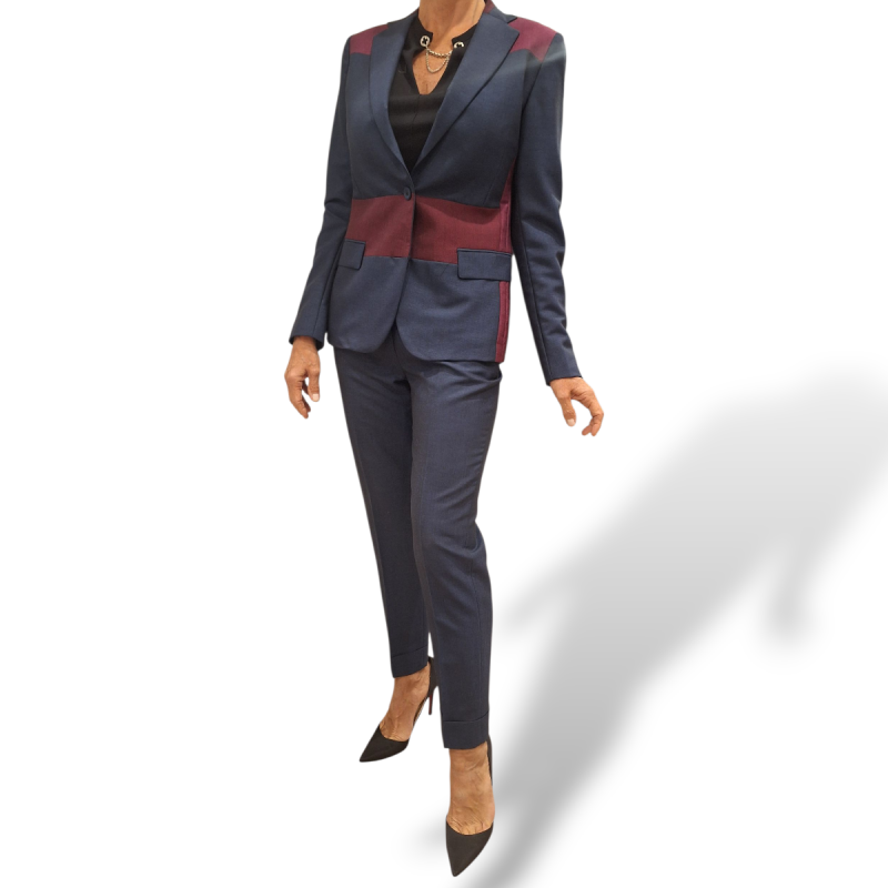 Conjunto Bottega Venetta Azul Marinho e Vinho Conjunto Bottega Venetta Azul Marinho e Vinho