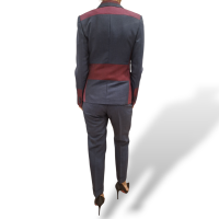 Conjunto Bottega Venetta Azul Marinho e Vinho Conjunto Bottega Venetta Azul Marinho e Vinho