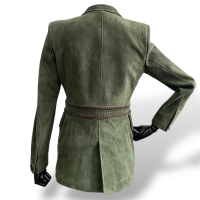 Blazer Emilio Pucci em Camurça Verde Musgo - 38