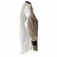 Camisa Bobô em Seda Off White-P