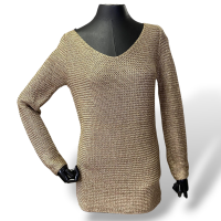 Malha Bobô de Linha Dourada-P Malha Bobô de Linha Dourada-P