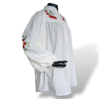 Blusa Betina de Luca + Léo Neves Tecido Off White - P Blusa Betina de Luca + Léo Neves Tecido Off White - P