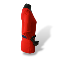 Blusa Carolina Herrera Vermelha e Marinho-P