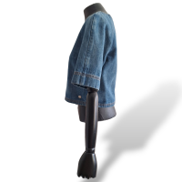 Cropped Chanel Denim Azul-36