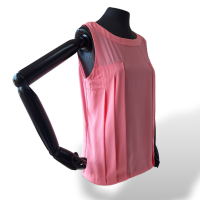 Blusa Chanel Rosa Chiclete-40