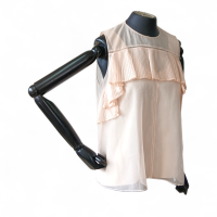 Blusa Chloé Seda Rose-36