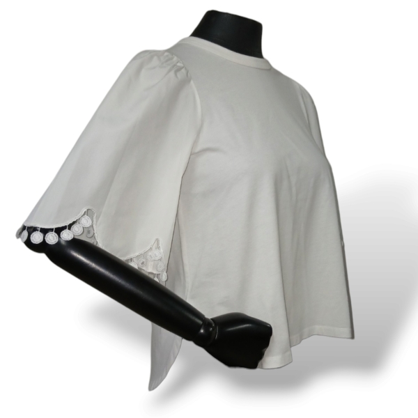 Blusa Chloé Tecido Branco - M 