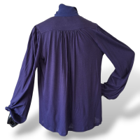 Blusa Chloé Azul Marinho de Malha-PP Blusa Chloé Azul Marinho de Malha-PP