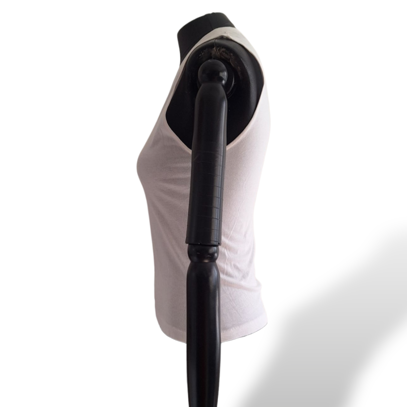 Regata Christian Dior Branca Detalhe Ombro-42