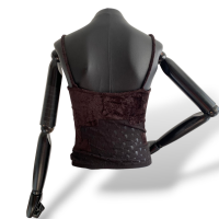 Regata Christian Dior Renda Marrom-40