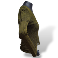 Tricot Christian Dior Verde Musgo com Forro - 38