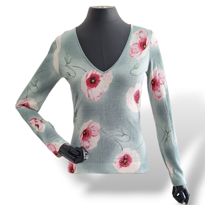 Malha Christian Dior Azul Florida - 38