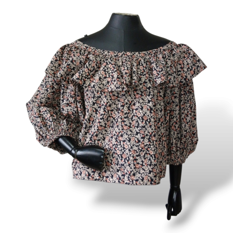 Blusa Dôen Tecido Estampado - M 