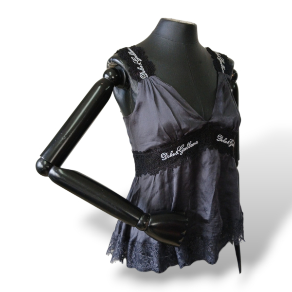 Blusa Dolce &amp; Gabbana Renda Preta - P