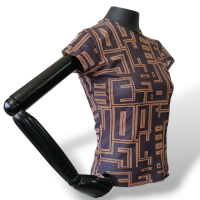 Regata Fendi em Tela Logo - 36