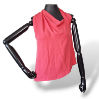 Blusa Gucci Seda Rosa-PP