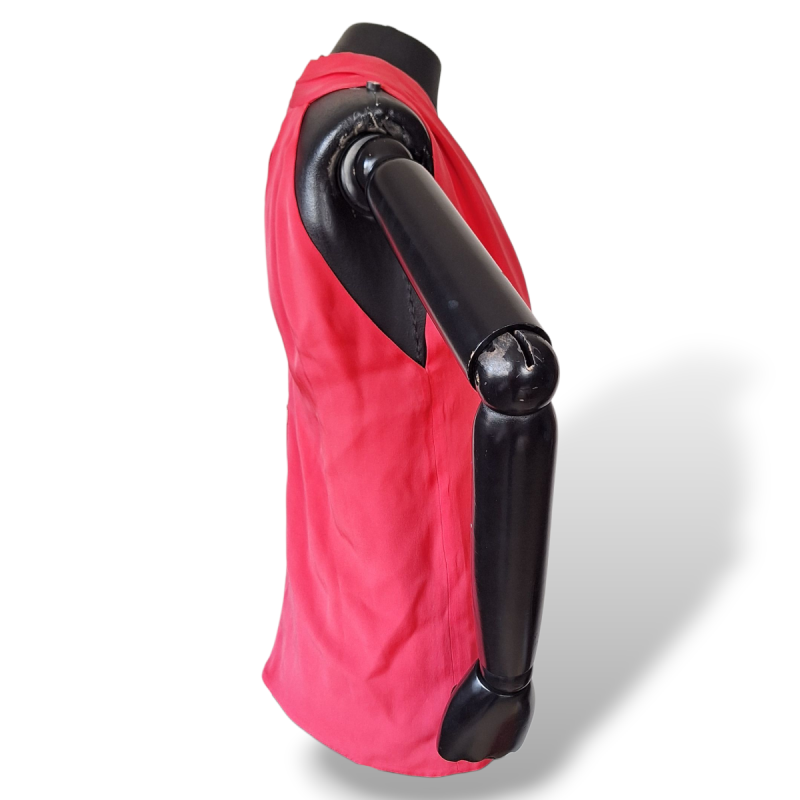 Blusa Gucci Seda Rosa-PP