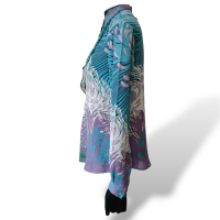 Blusa Gucci em Seda Estampada - 36