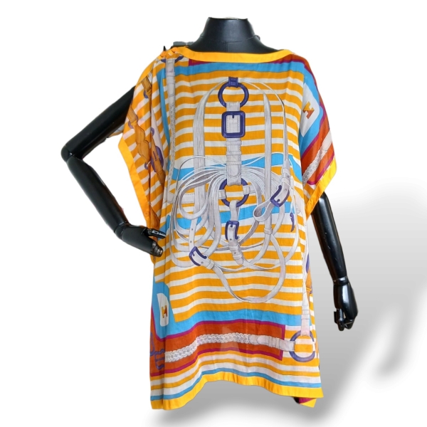 Blusa Hermès Tecido Estampado - U