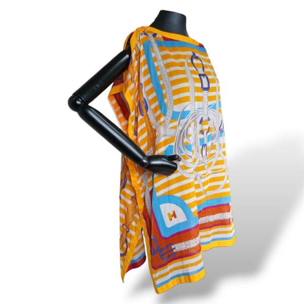 Blusa Hermès Tecido Estampado - U